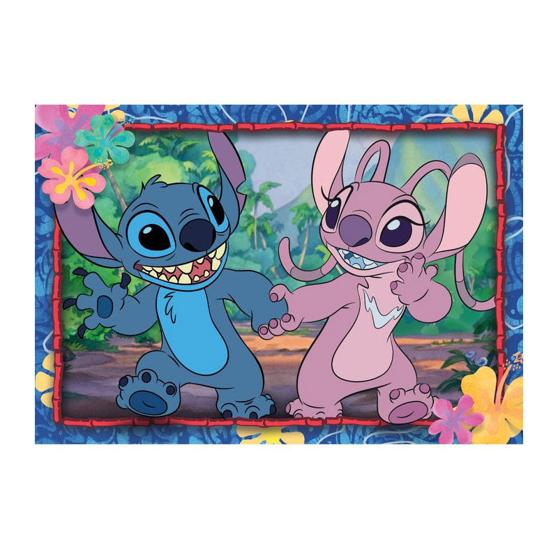 Clementoni puzzel 2x20 stukjes stitch disney | 3 stuks