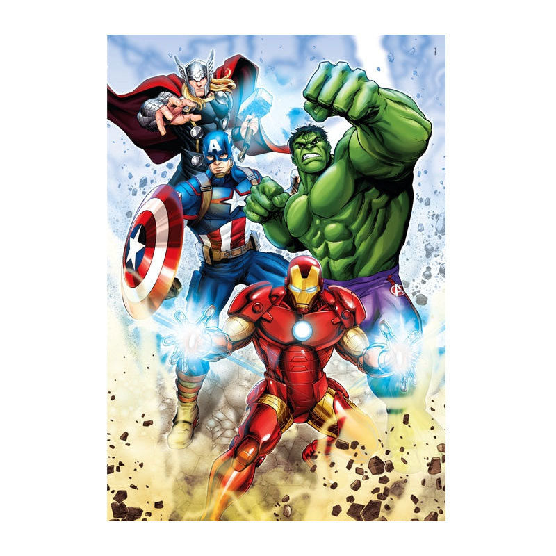 Clementoni Jigsaw Puzzle Super Color Marvel Avengers, 60: e.