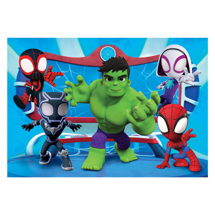 Clementoni Jigsaw Puzzle Super Color Marvel Spidey, 60e.