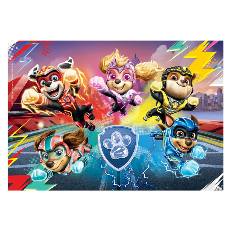 Clementoni Jigsaw Puzzle Super Color Paw Patrouille Der mächtige Film, 104st.