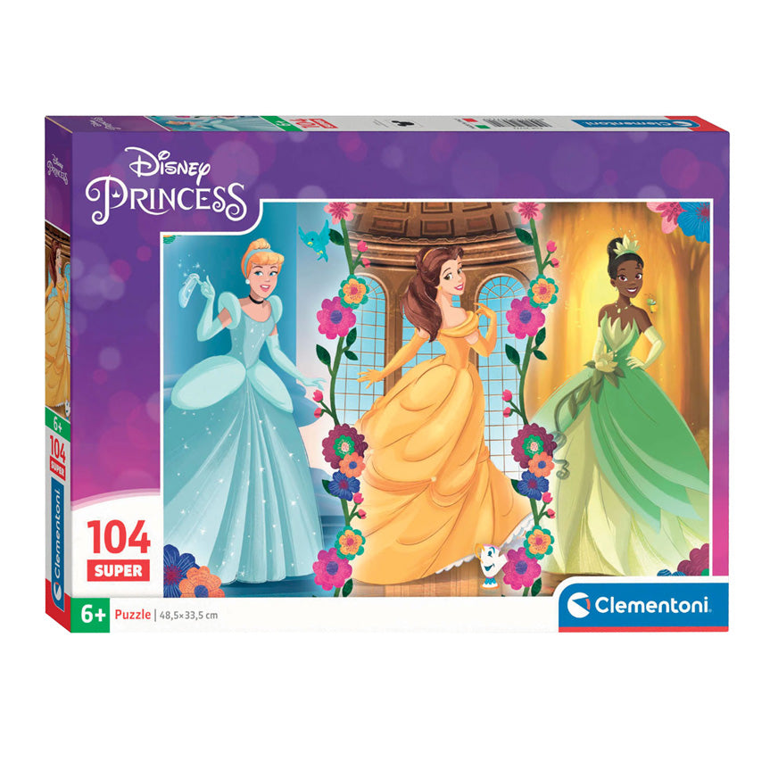 Clementoni Jigsaw Puzzle Super Color Disney Princess, 104st.