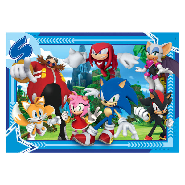 Clementoni jigsaw puzzle super color sonic, 300 pcs.