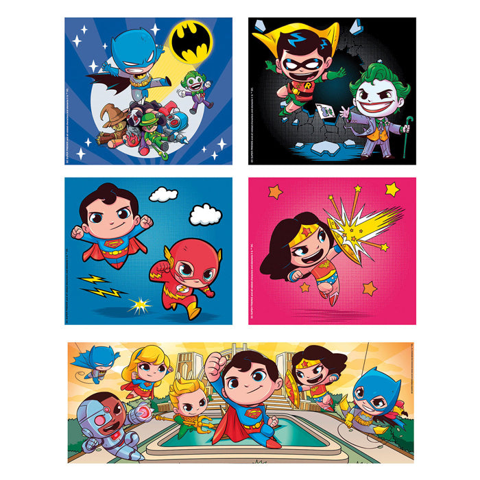 Clementoni jigsaw puzzle super color 10in1 DC comics