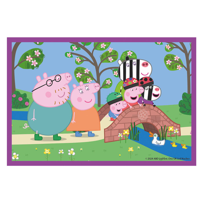 Clementoni block puzzle peppa pig, 6 pcs.