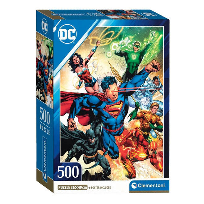 Clementoni Jigsaw Puzzle DC Comics Justice League, 500st.