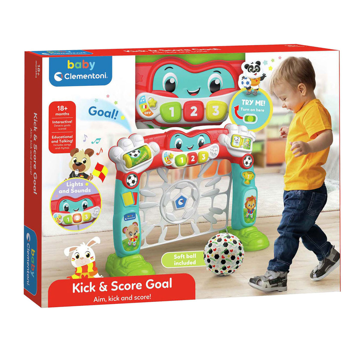 Clementoni baby - my first football goal