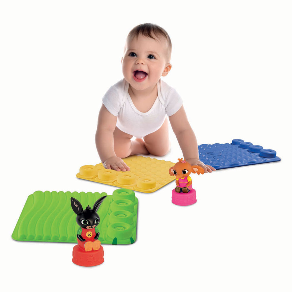 Clementoni Baby - Sensory Play Mat Bing med lekfigurer, 6dlg.