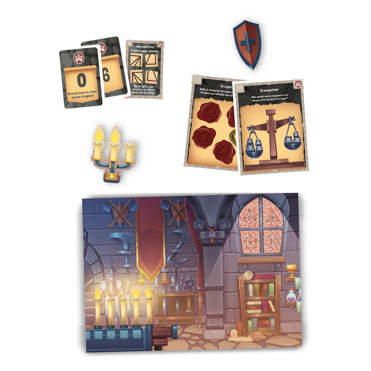 Clementoni Pocket Escape Game - Le château maudit