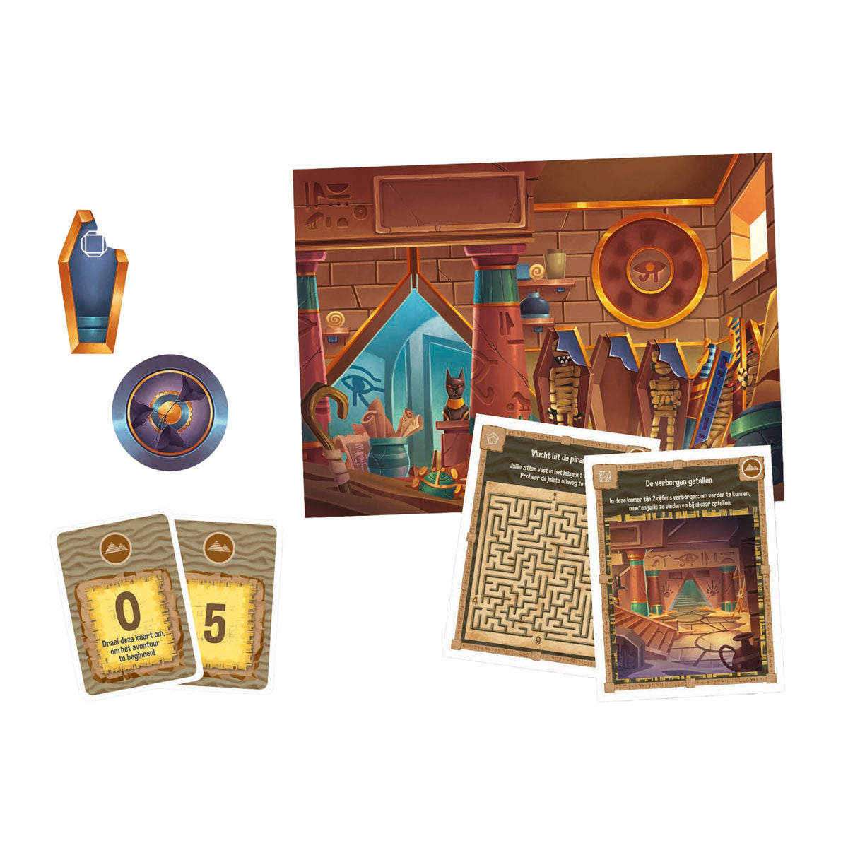 Clementoni pocket escape game - the Pharaoh's pyramid