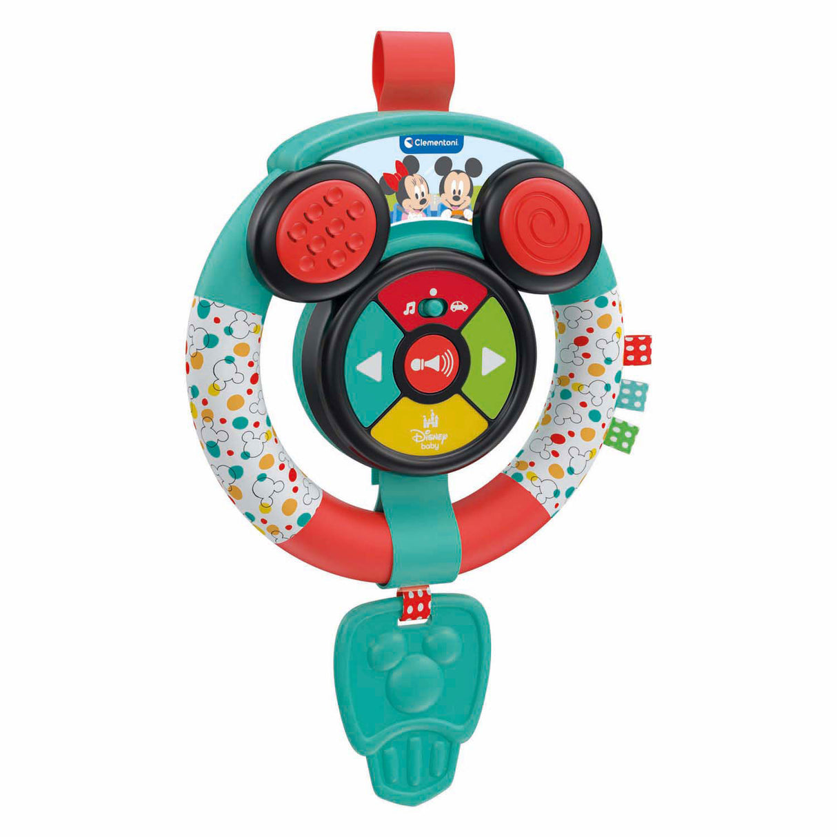 Volante morbido Activity Clementoni baby disney topolino