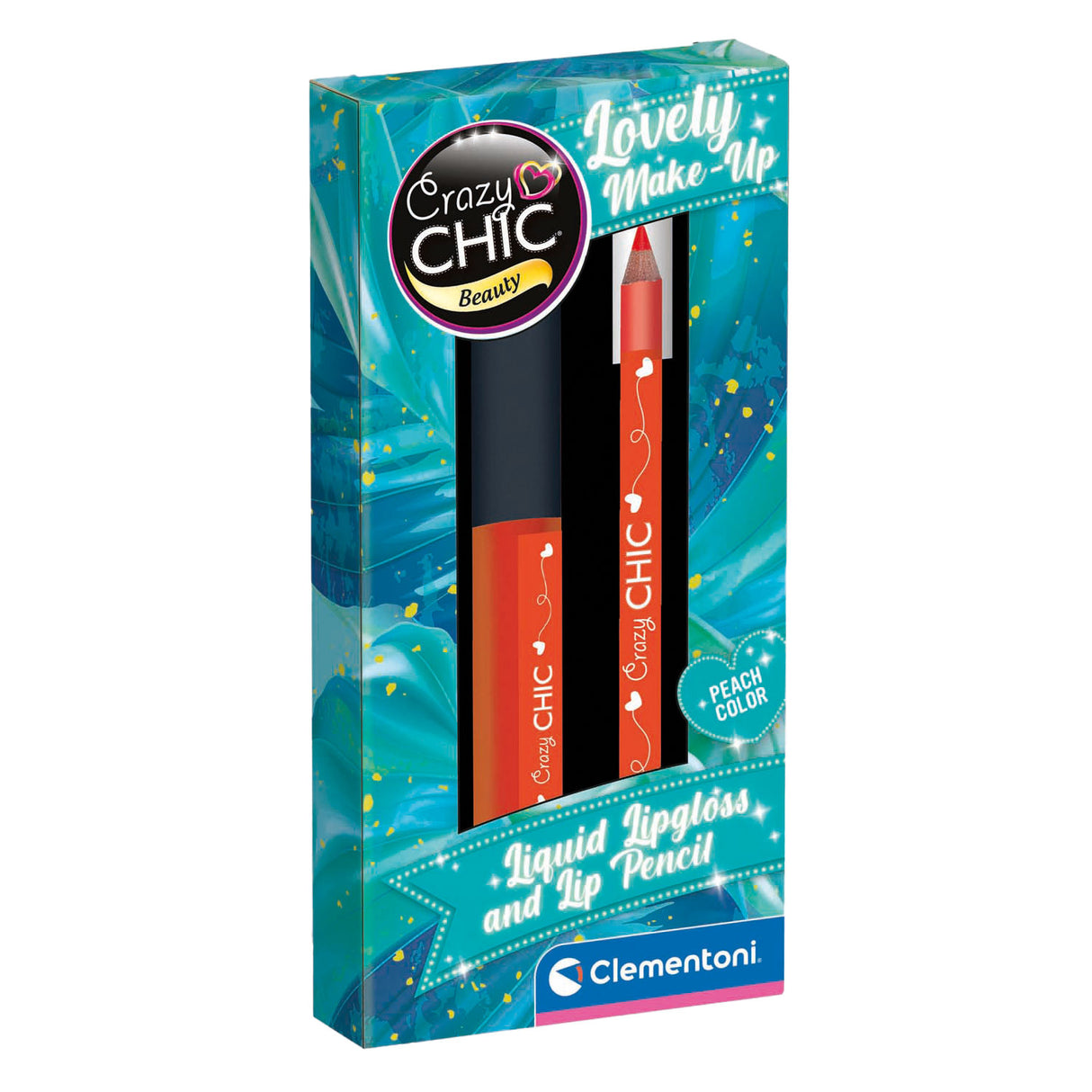 Clementoni Crazy Chic Lipgloss och Lip Liner Orange