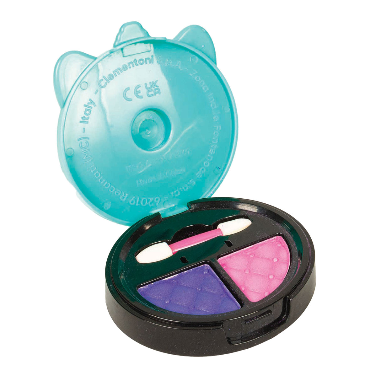 Clementoni verrückte schicke Lidschatten -Tiere Donut lila blau