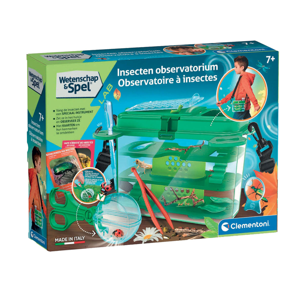 Ciência e jogos Clementoni - observatório de insetos