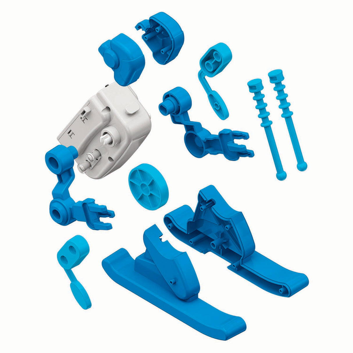 Clementoni Science Game Actionroboter - Skifahrer