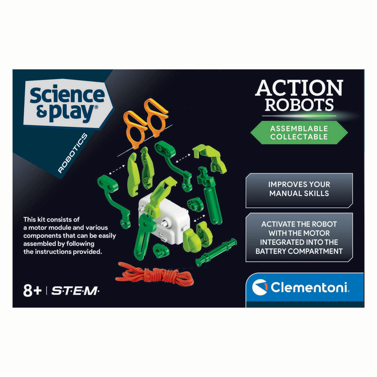 Clementoni Science Game - Roboter Sportkletterer