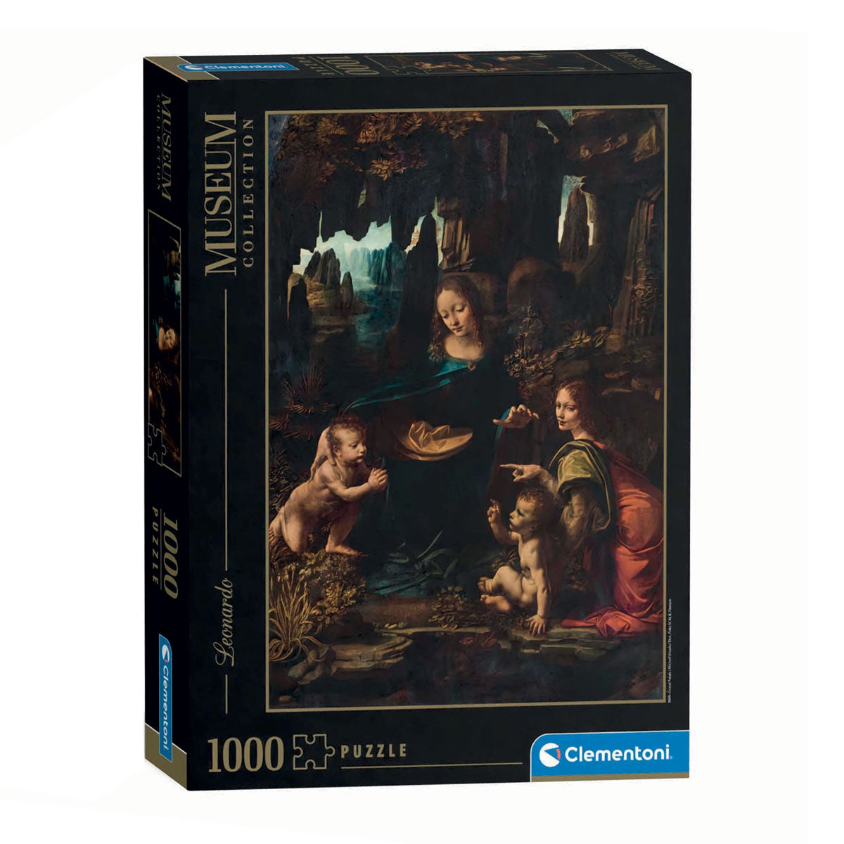 Clementoni palapeli taideteoksia madonna luolassa, 1000 kpl.