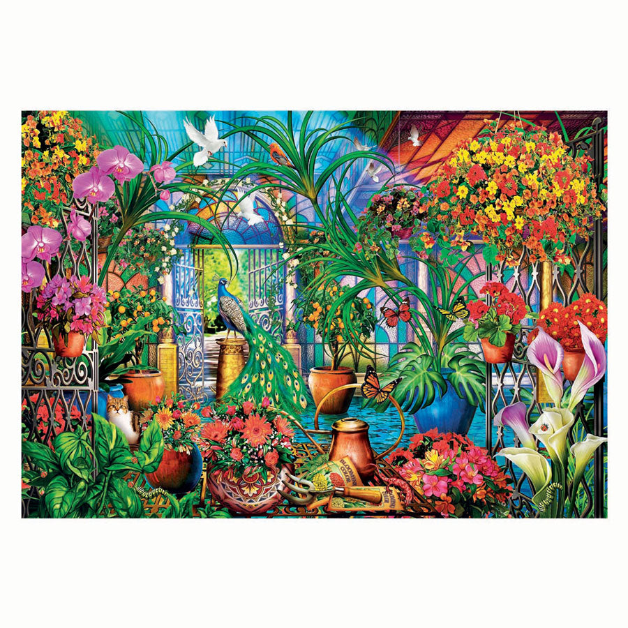 Clementoni dėlionės meno kūriniai šiltnamių prižiūrėtojai, 500 vnt.