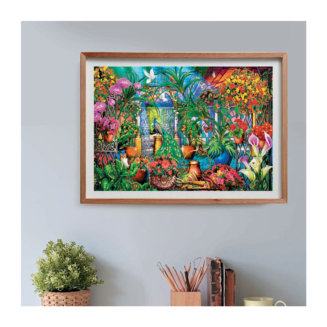 Clementoni dėlionės meno kūriniai šiltnamių prižiūrėtojai, 500 vnt.