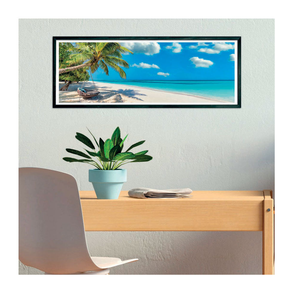 Clementoni panoramic puzzle swinging by the ocean, 1000 pcs.