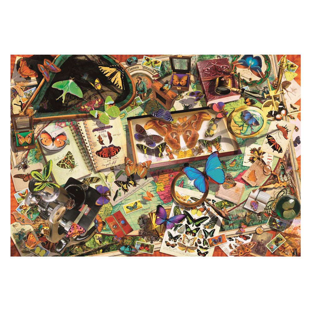 Clementoni kirakós pillangógyűjtő, 500 db.