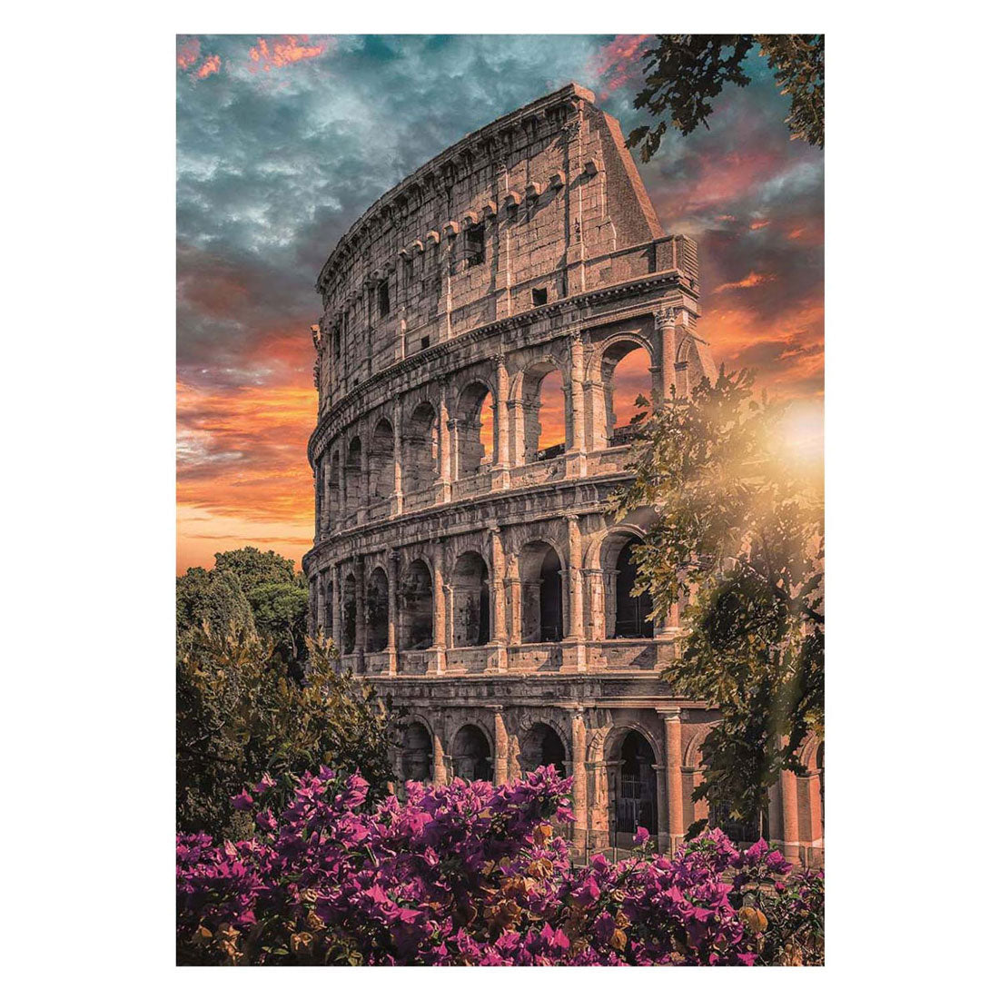 Clementoni jigsaw puzzle flavian amphitheater, 500 pcs.