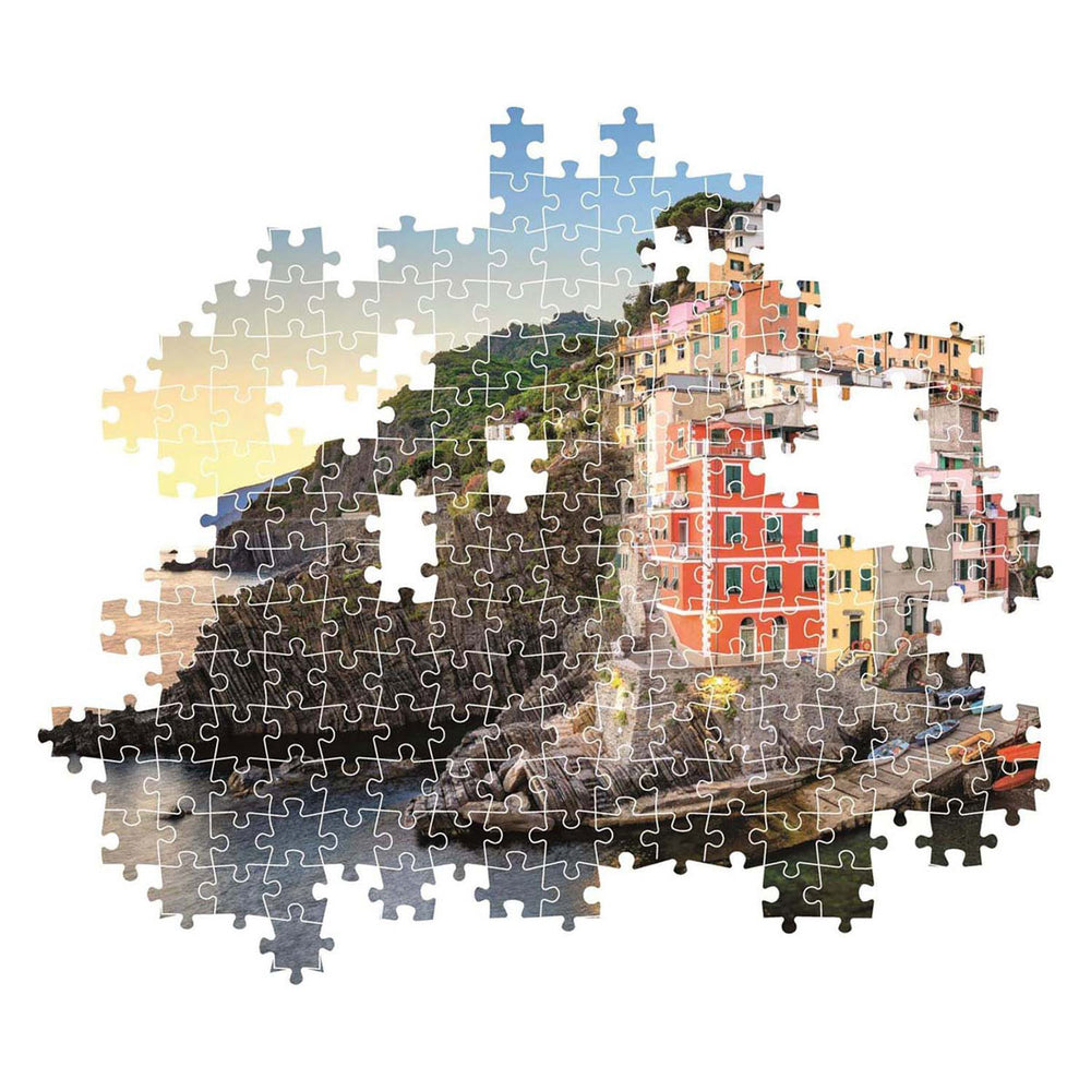 Clementoni jigsaw puzzle Riomaggiore coast, 500 pcs.
