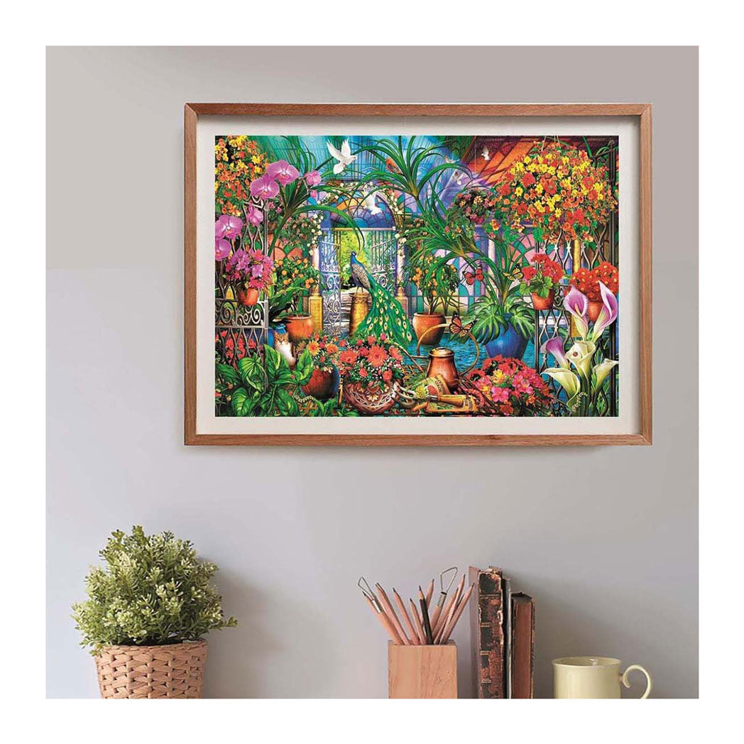 Clementoni palapeli kasvihuoneenhoitajat, 500 kpl.