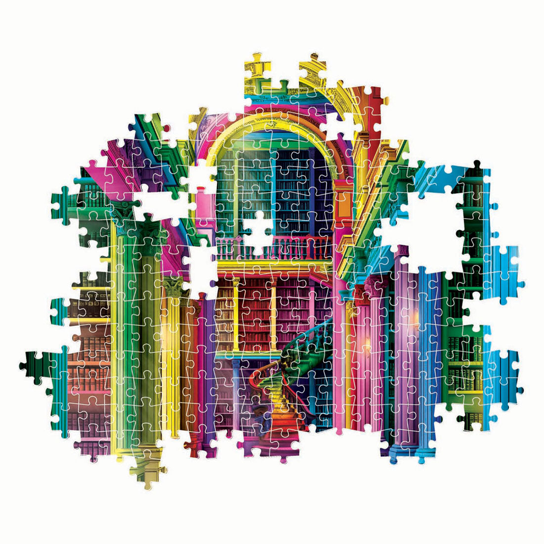 Clementoni jigsaw puzzle colorboom athenaeum, 1000 pcs.