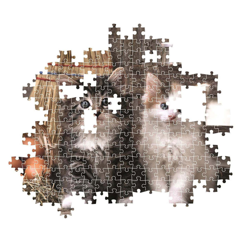 Clementoni puzzle - cute kittens, 1000 pcs.