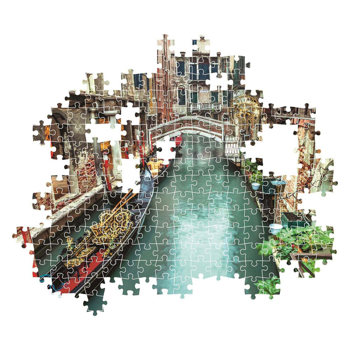 Clementoni jigsaw puzzle Venice Canal, 1000 pcs.