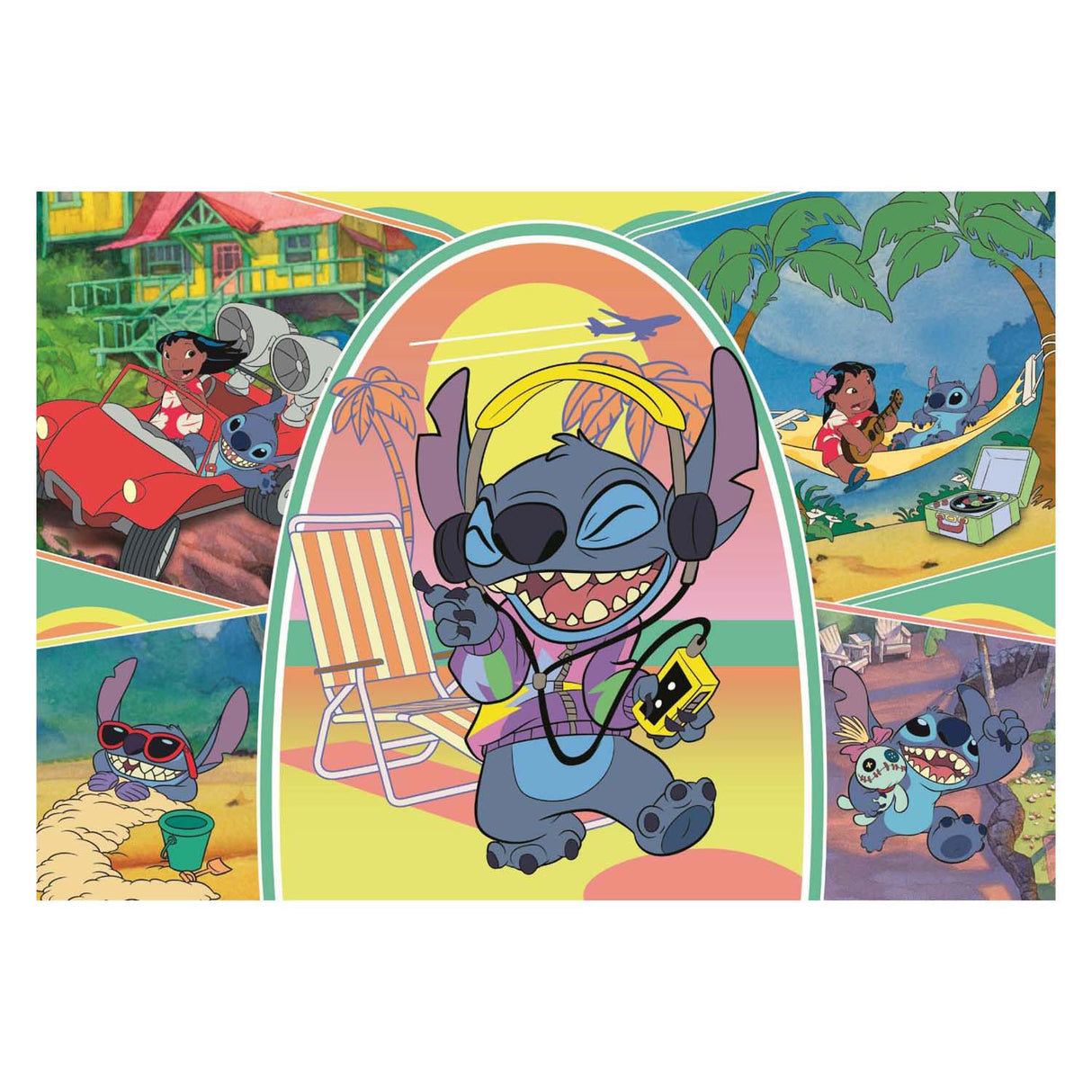 Clementoni jigsaw puzzle super stitch, 180pcs.