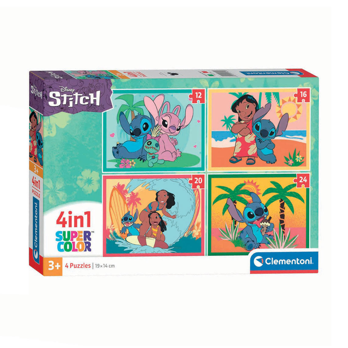 Puzzle Clementoni w superkolorowym ściegu 4w1