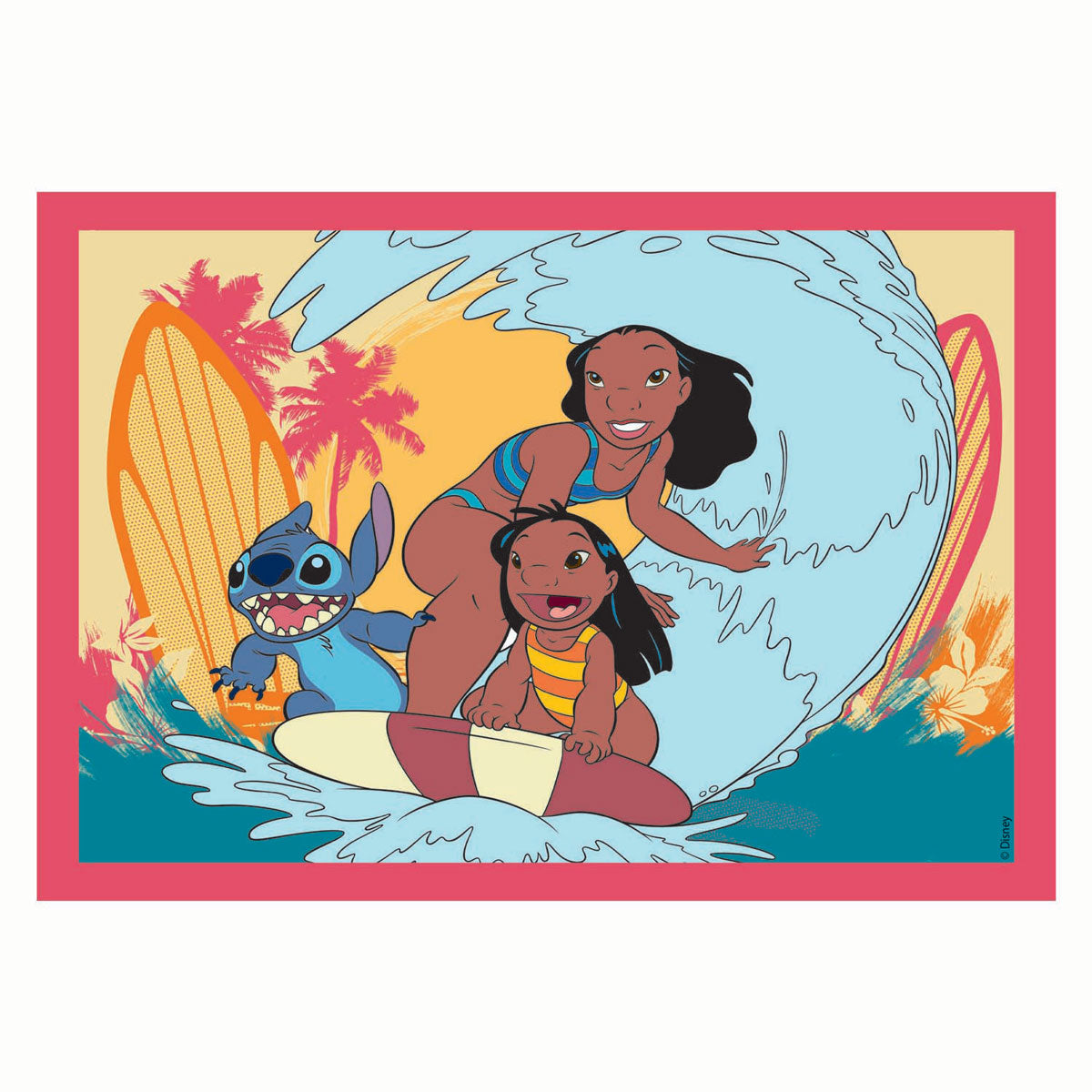 Puzzle Clementoni w superkolorowym ściegu 4w1