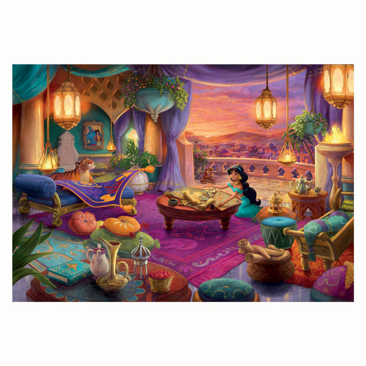 Clementoni legpuzzel jasmine ever after - 500st.