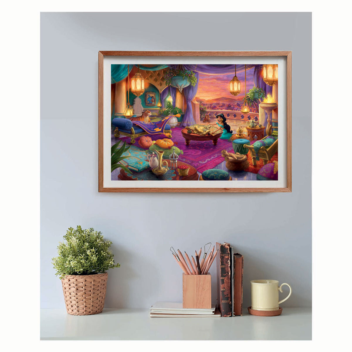 Clementoni legpuzzel jasmine ever after - 500st.