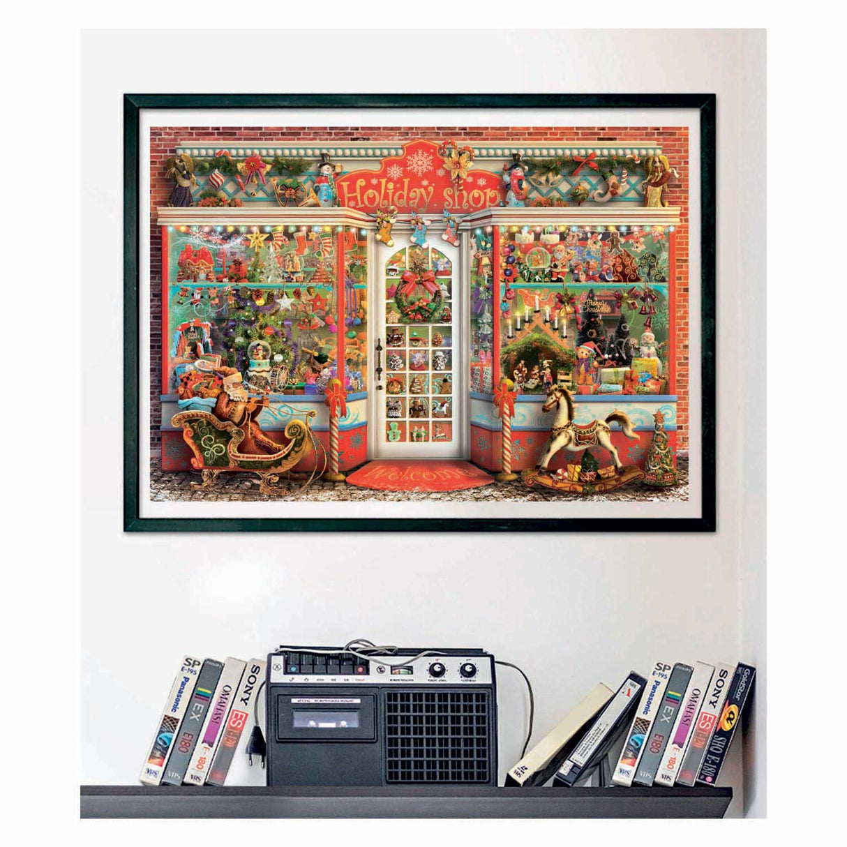 Clementoni Christmas Shop Jigsaw Puzzle - 1000 Pieces