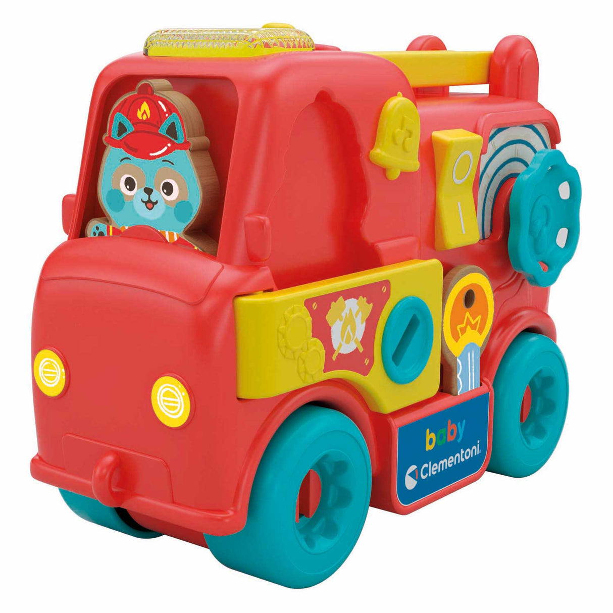 Clementoni baby fire truck educational montessori