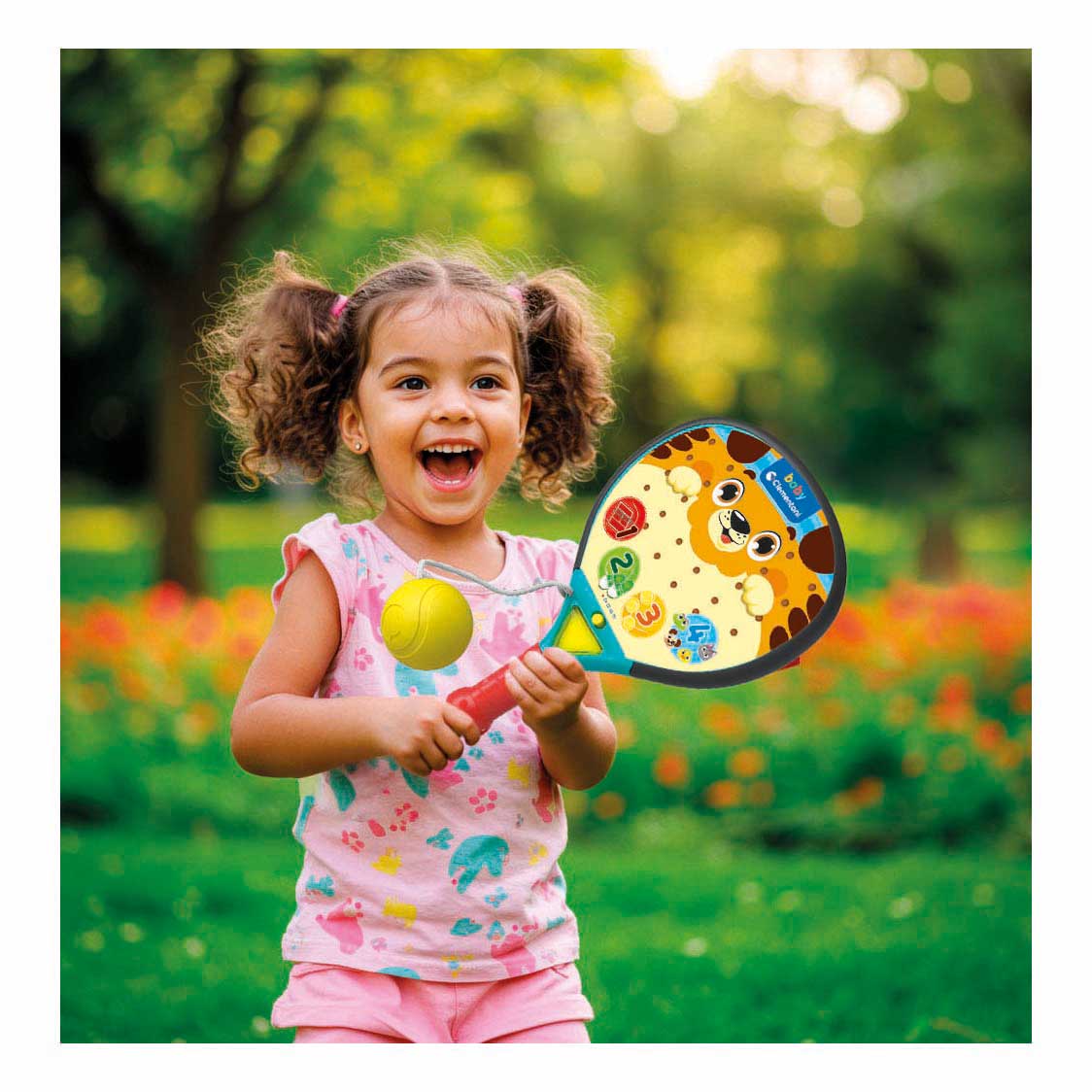 Clementoni baby padel set play and learn