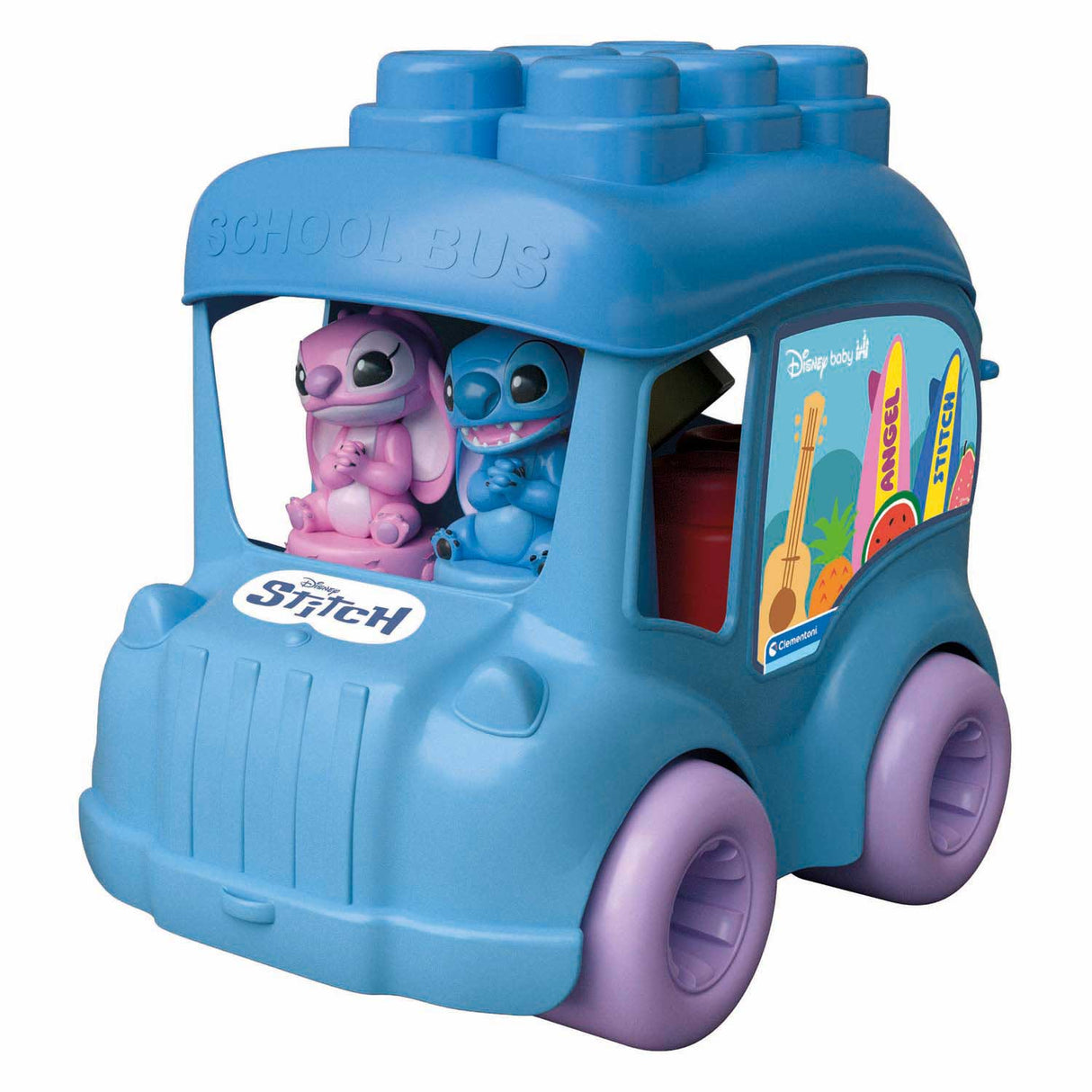 Autobus szkolny Clementoni z miękkim ściegiem Clemmy Stitch