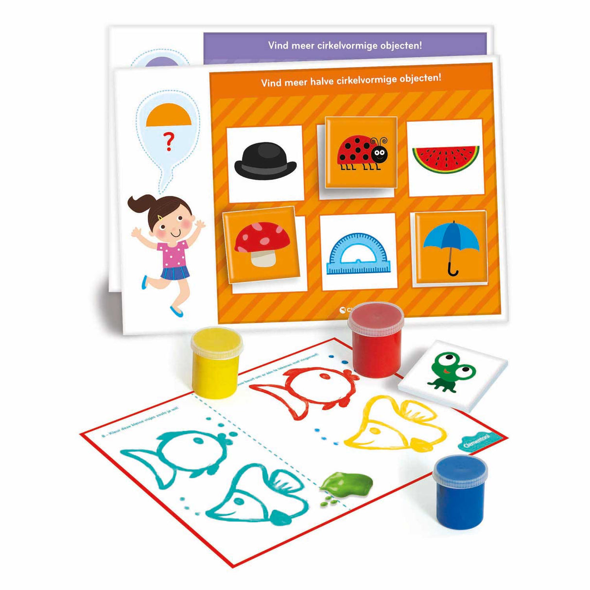 Clementoni game kindergarten educational Dutch
