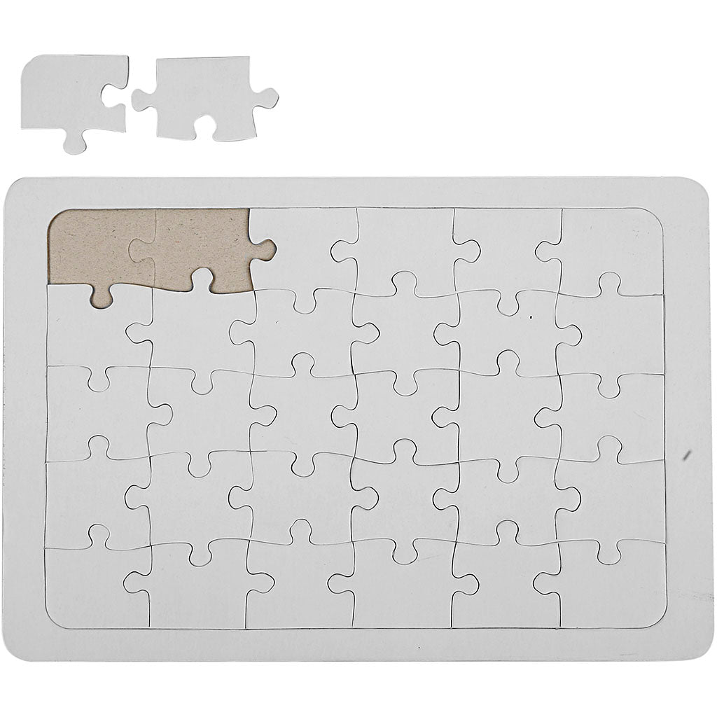 Creativ company puzzle, size 21x30 cm, white, 1 piece