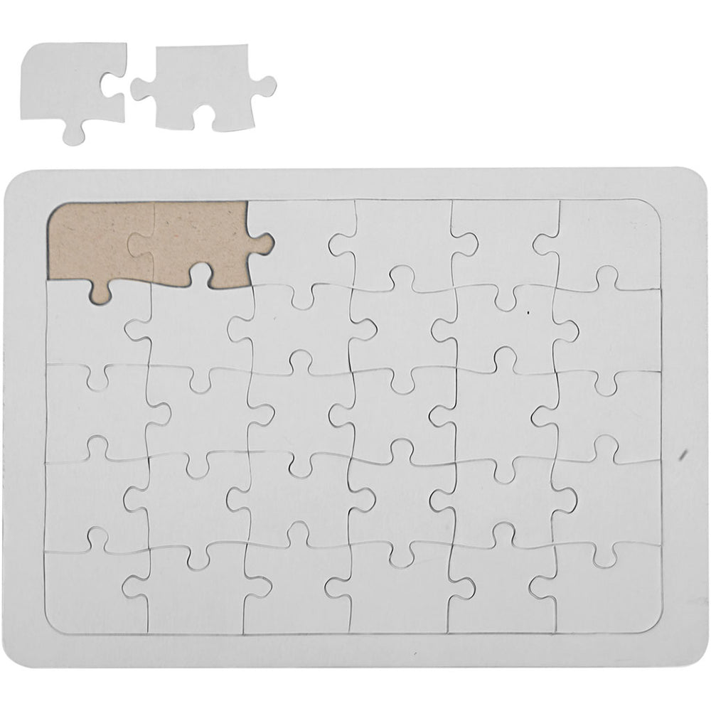 Creativ company puzzle, size 15x21 cm, white, 1 piece