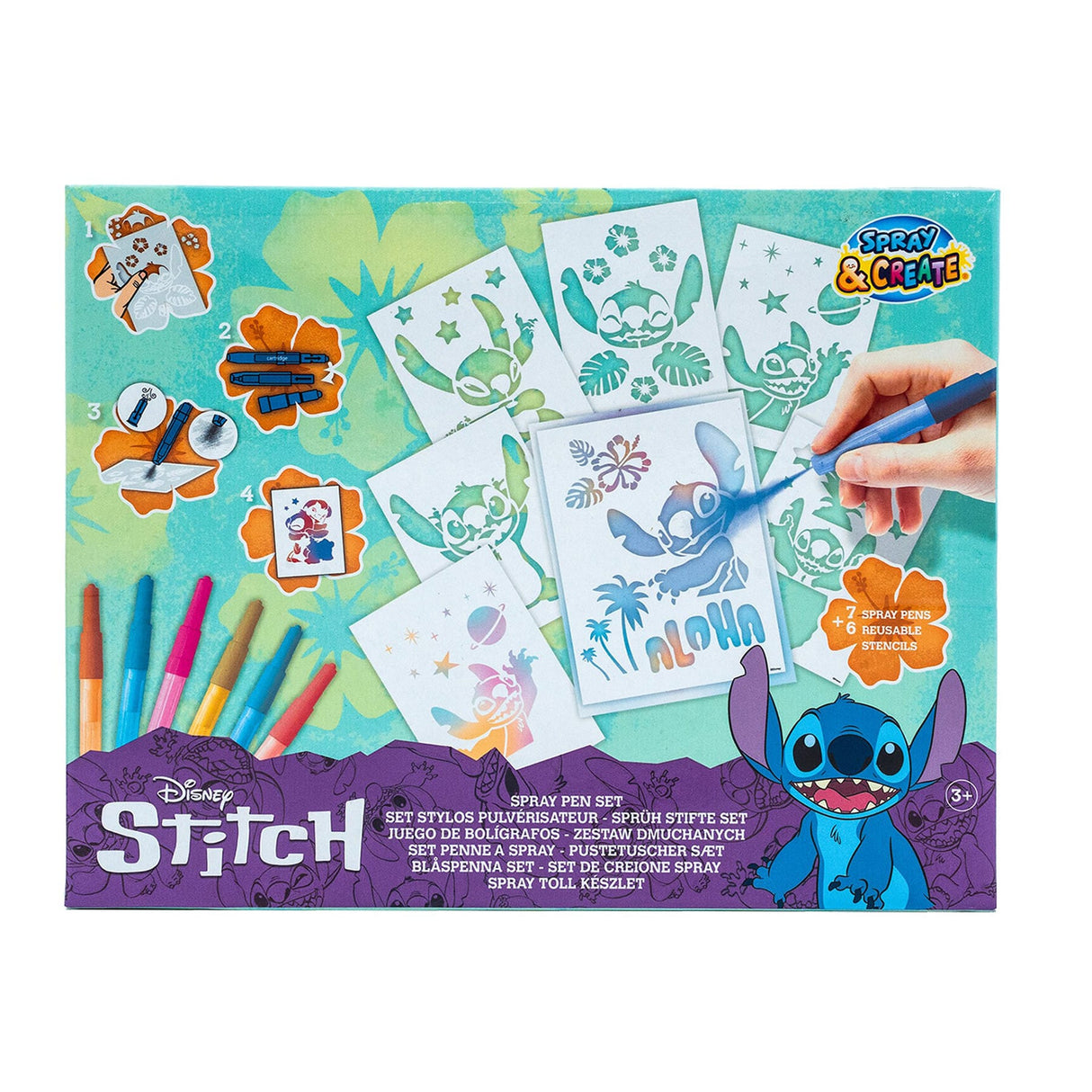 Van der Meulen Stitch Blaaspernen Set