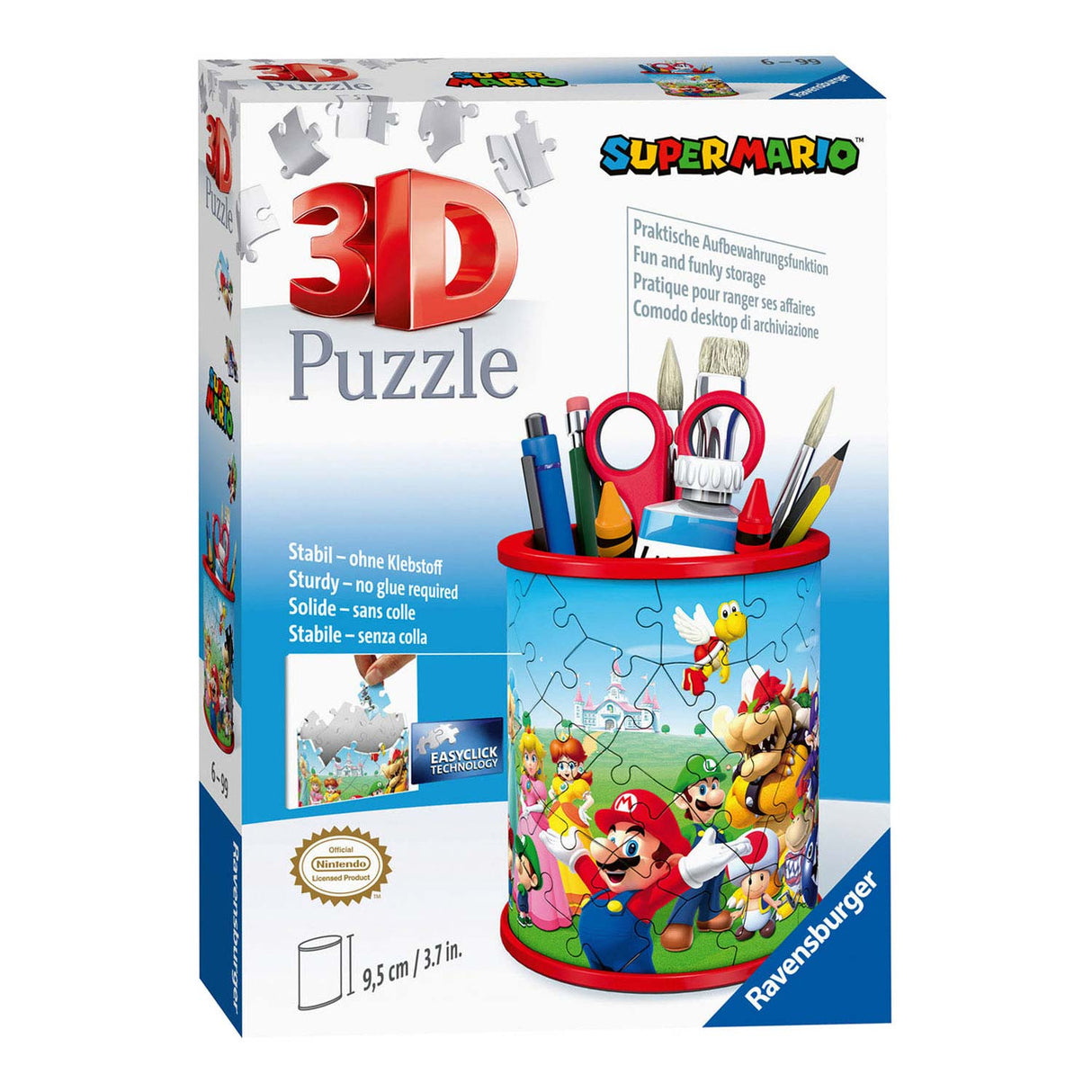 Ravensburger 3D Puzzle Pencil Tray Super Mario