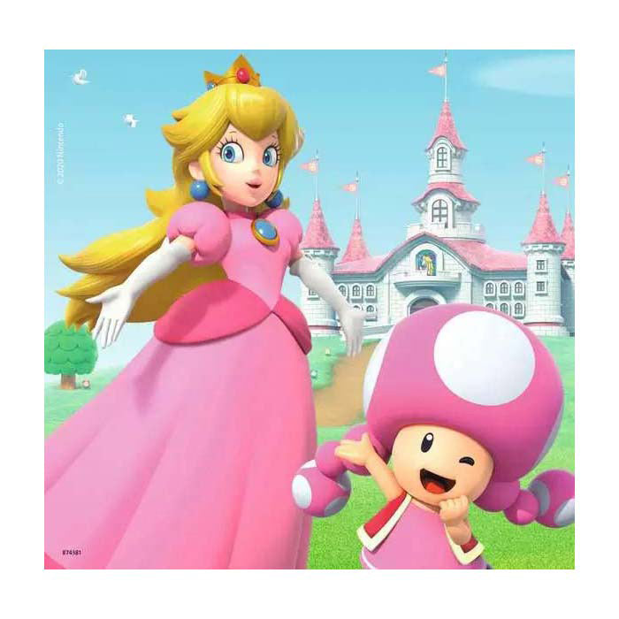 Ravensburger Super Mario Puzzle, 3x49st.