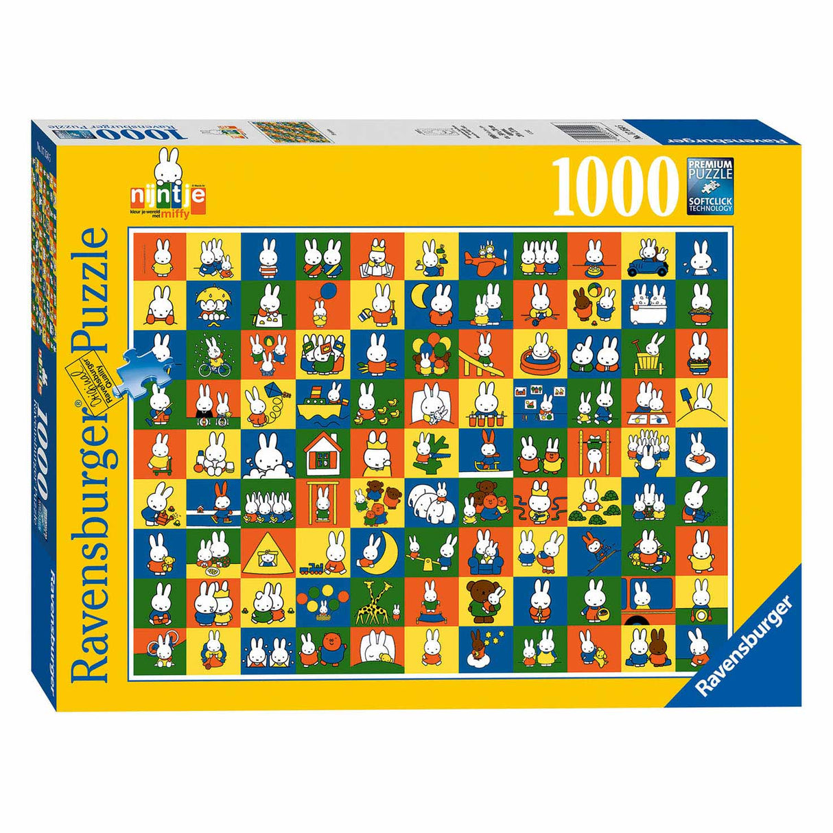 Ravensburger 99 Nijntjes Puzzle skládačka, 1000st.