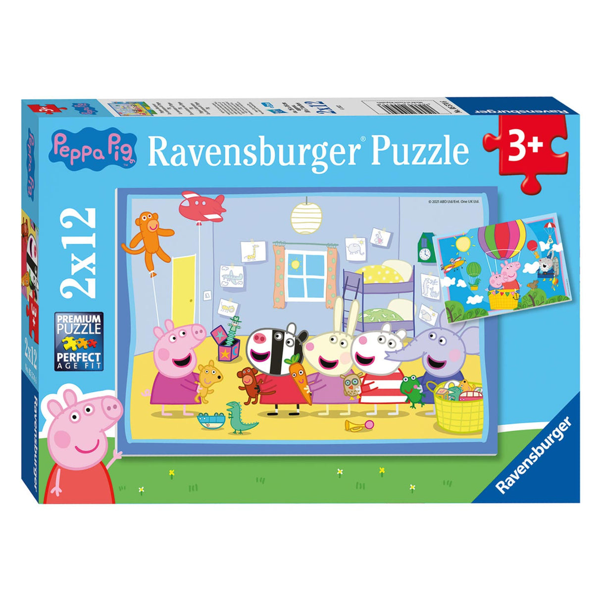Ravensburger - Les aventures de Peppa Pig Puzzle 12 pièces