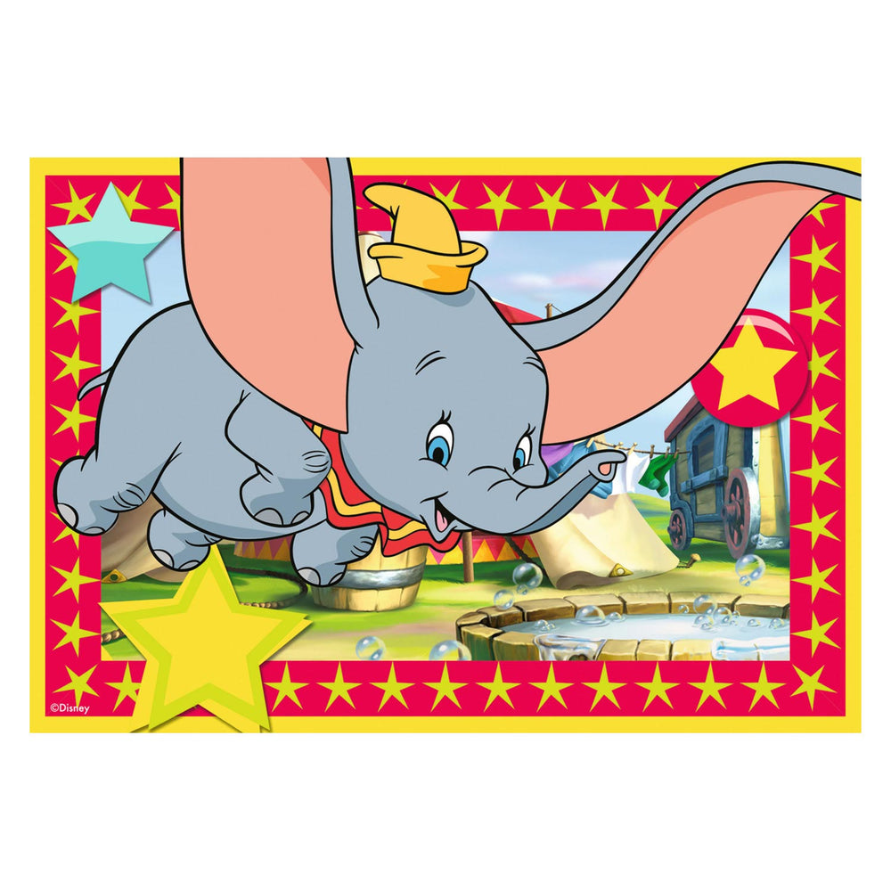 Ravensburger Disney Classics: Dumbo and the Jungle Book Jigsaw Puzzle, 2x12 Pieces