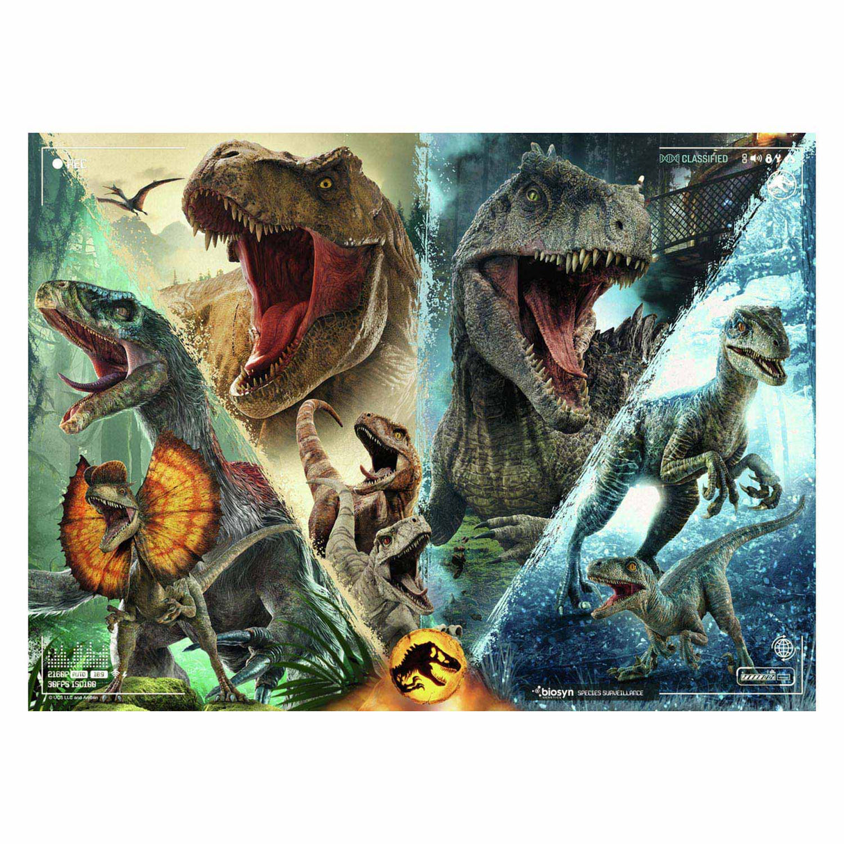 Ravensburger - Jurassic World Dominion Jigsaw Puzzle XXL 100db.