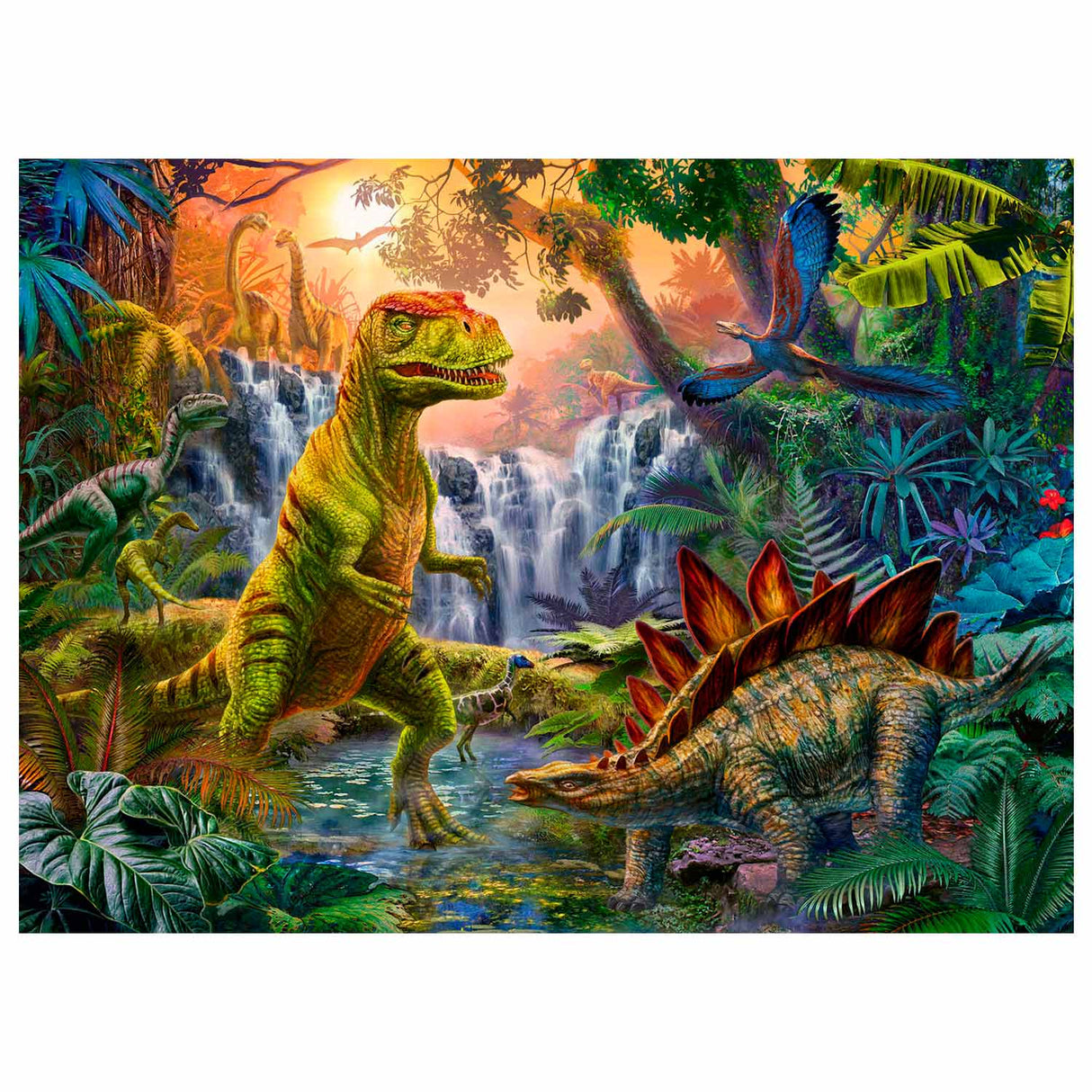 Ravensburger Oasis of Dinosaurs Puzzle 100 pcs. XXL